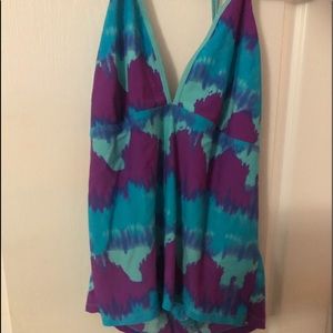 Plus size 3 piece swimming suit